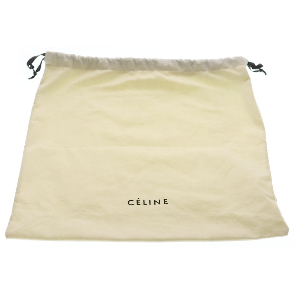 CELINE(セリーヌ) ラゲージ トートバック マイクロ ショッパー デニム レザー ブラック レディース