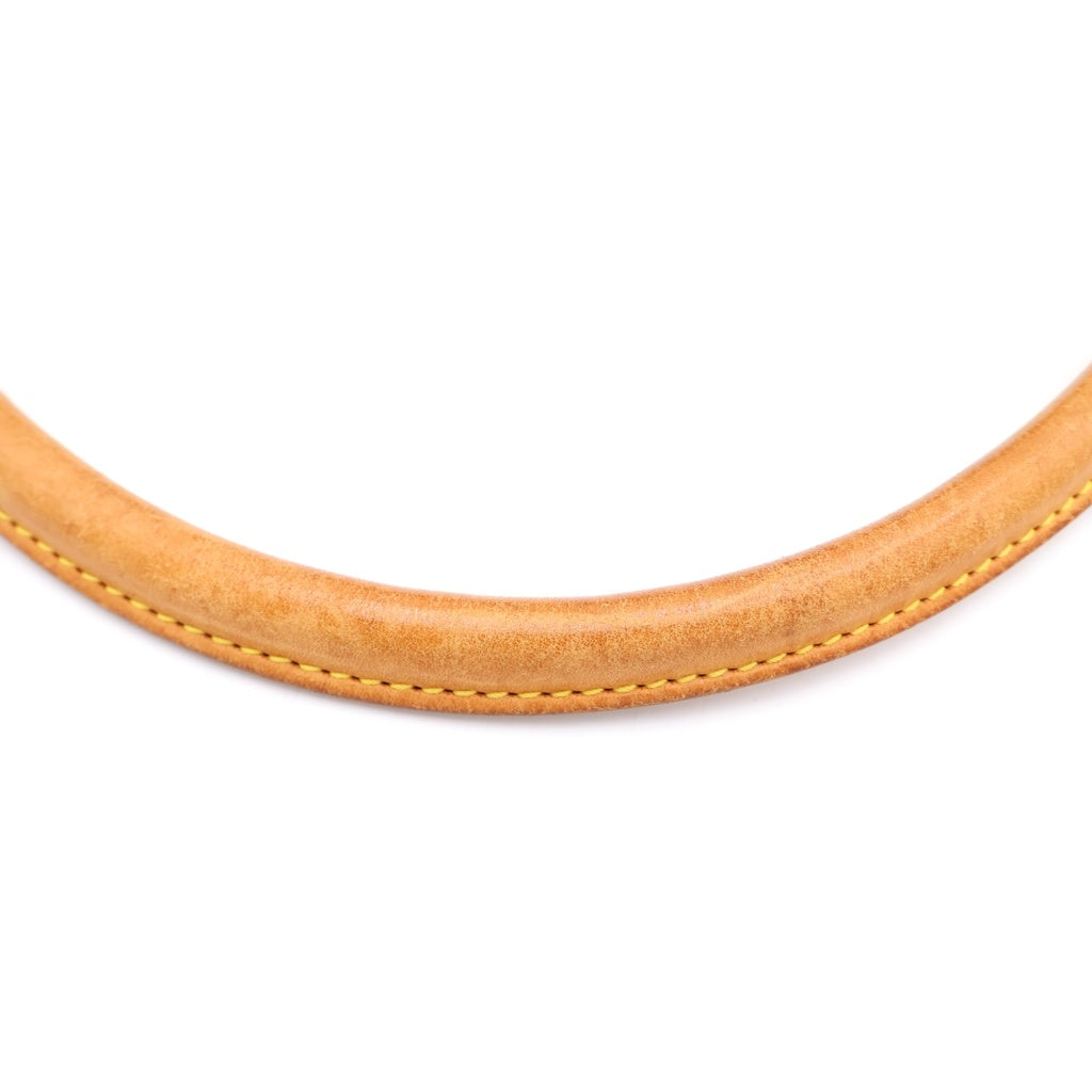 LOUIS VUITTON(ルイヴィトン) モノグラム ルーピングMM ショルダーバッグ ハンドバッグ ブラウン レザー×PVC M51146 ゴールド金具 レディース