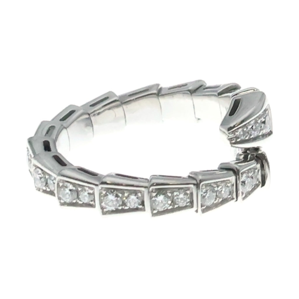 BVLGARI(ブルガリ) セルペンティ ダイヤリング ホワイトゴールド K18WG #S レディース