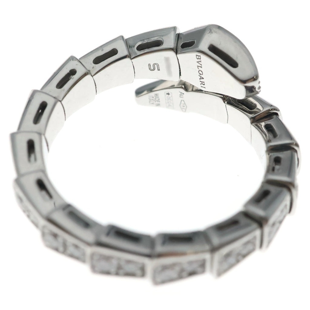BVLGARI(ブルガリ) セルペンティ ダイヤリング ホワイトゴールド K18WG #S レディース