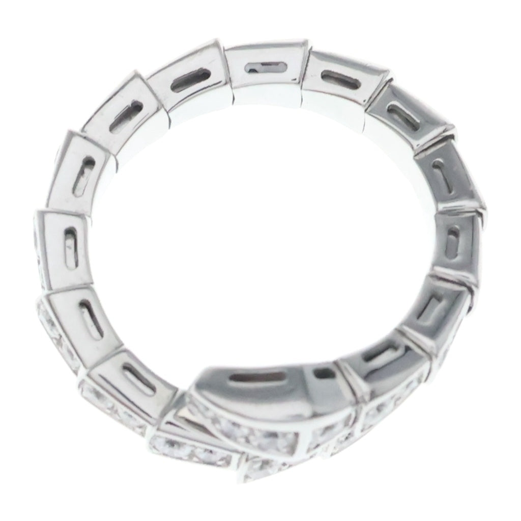 BVLGARI(ブルガリ) セルペンティ ダイヤリング ホワイトゴールド K18WG #S レディース