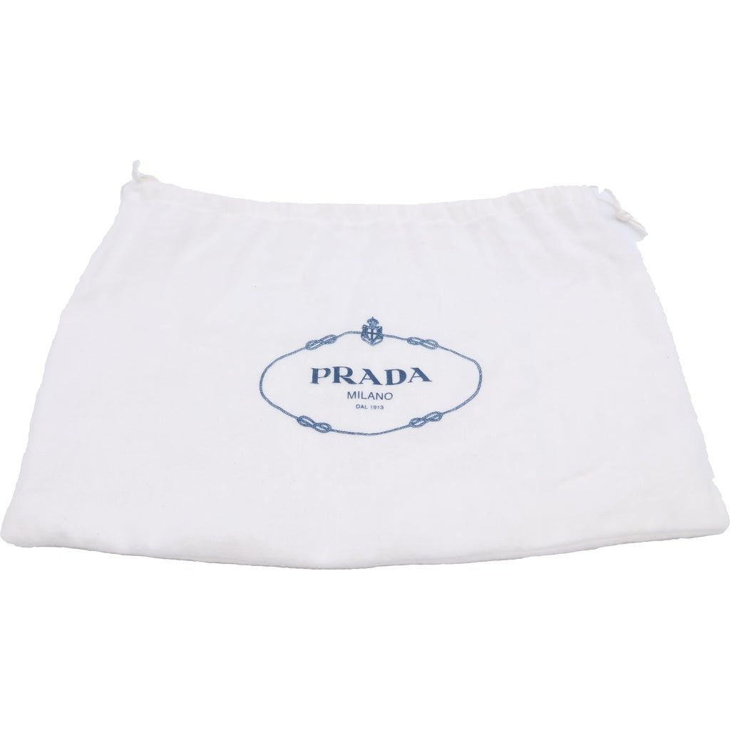 PRADA(プラダ) サフィアーノ レザー ゴールド金具 チェーンウォレット ショルダーバッグ ベージュ 1BP01 レディース