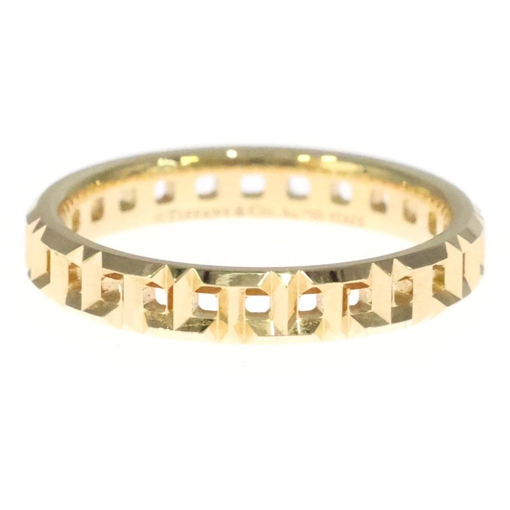 TIFFANY & Co.(ティファニー) Tトゥルー ナロー リング イエローゴールド Au750YG #15