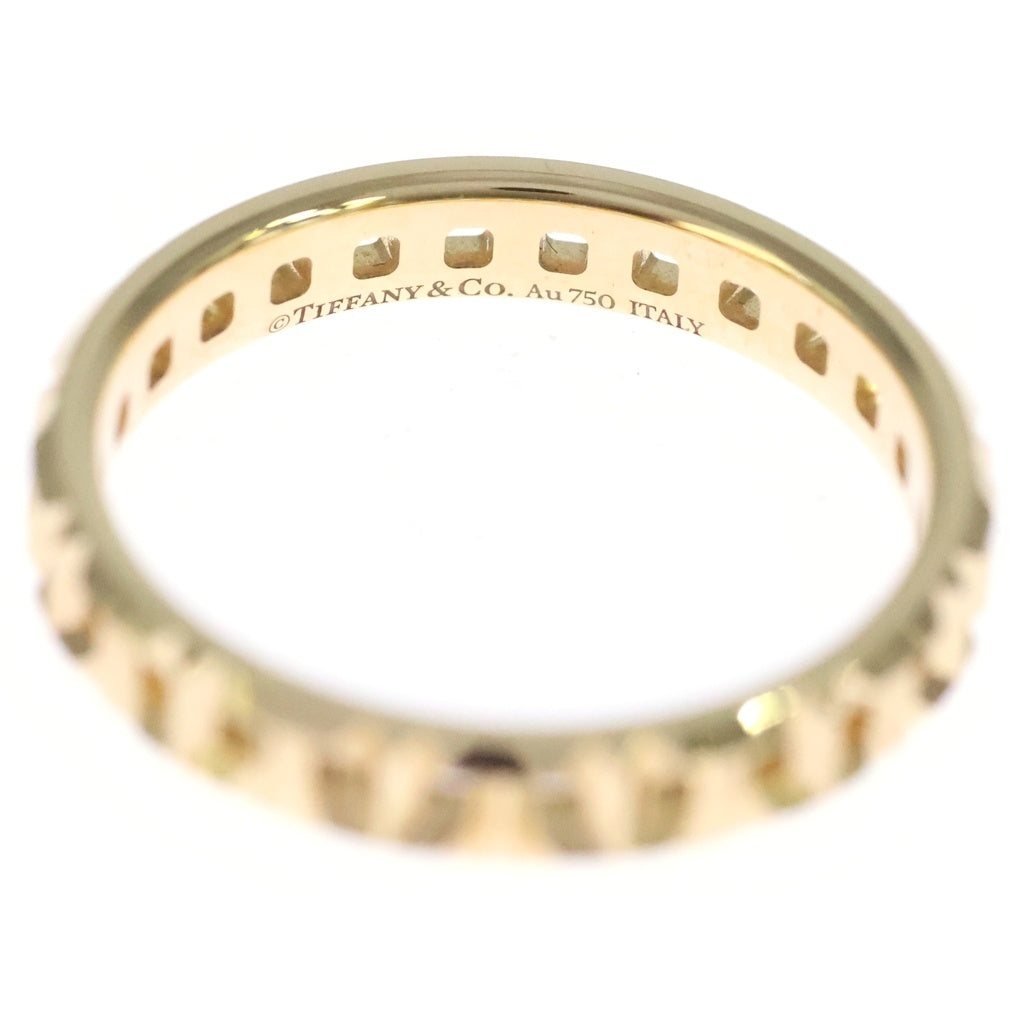 TIFFANY & Co.(ティファニー) Tトゥルー ナロー リング イエローゴールド Au750YG #15