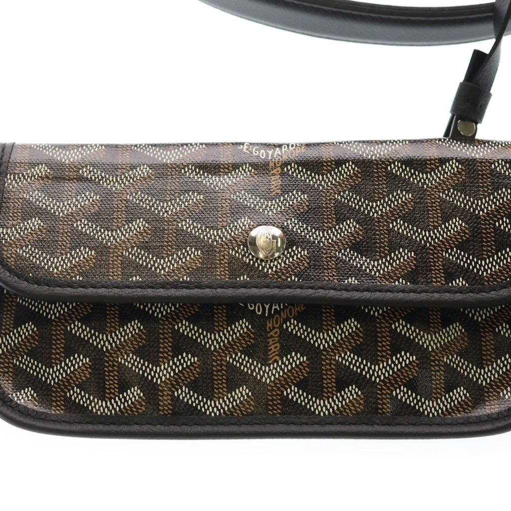 GOYARD(ゴヤール) ボエム ホーボーバッグ トートバッグ ブラック レザー レディース