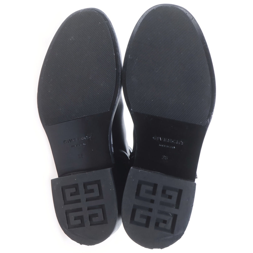 GIVENCHY(ジバンシィ) LOCK ANKLE BOOTS ロックアンクルブーツ パドロック サイドジップ カーフレザー ブラック BE602PE0YP-001 レディース