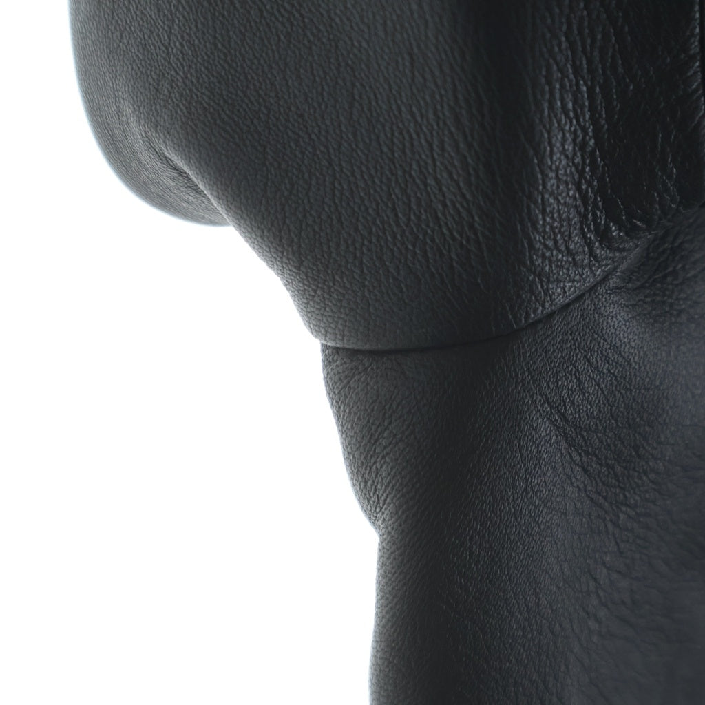 LITHIUM HOMME(リチウム オム) シープスキン レザーダブルライダースジャケット レザージャケット #44 ブラック LH22-0216 レディース
