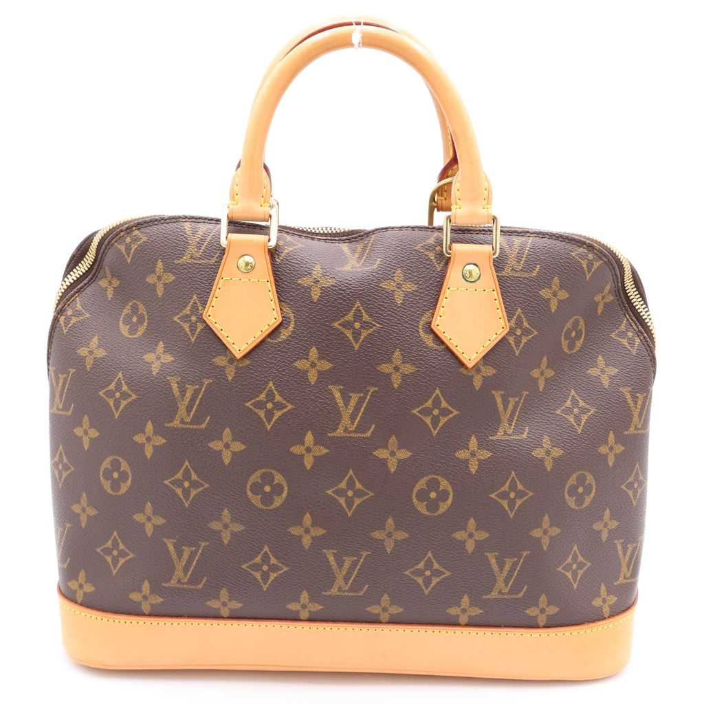 LOUIS VUITTON(ルイヴィトン) モノグラム アルマPM PVC レザー ハンドバッグ ブラウン M5113 レディース