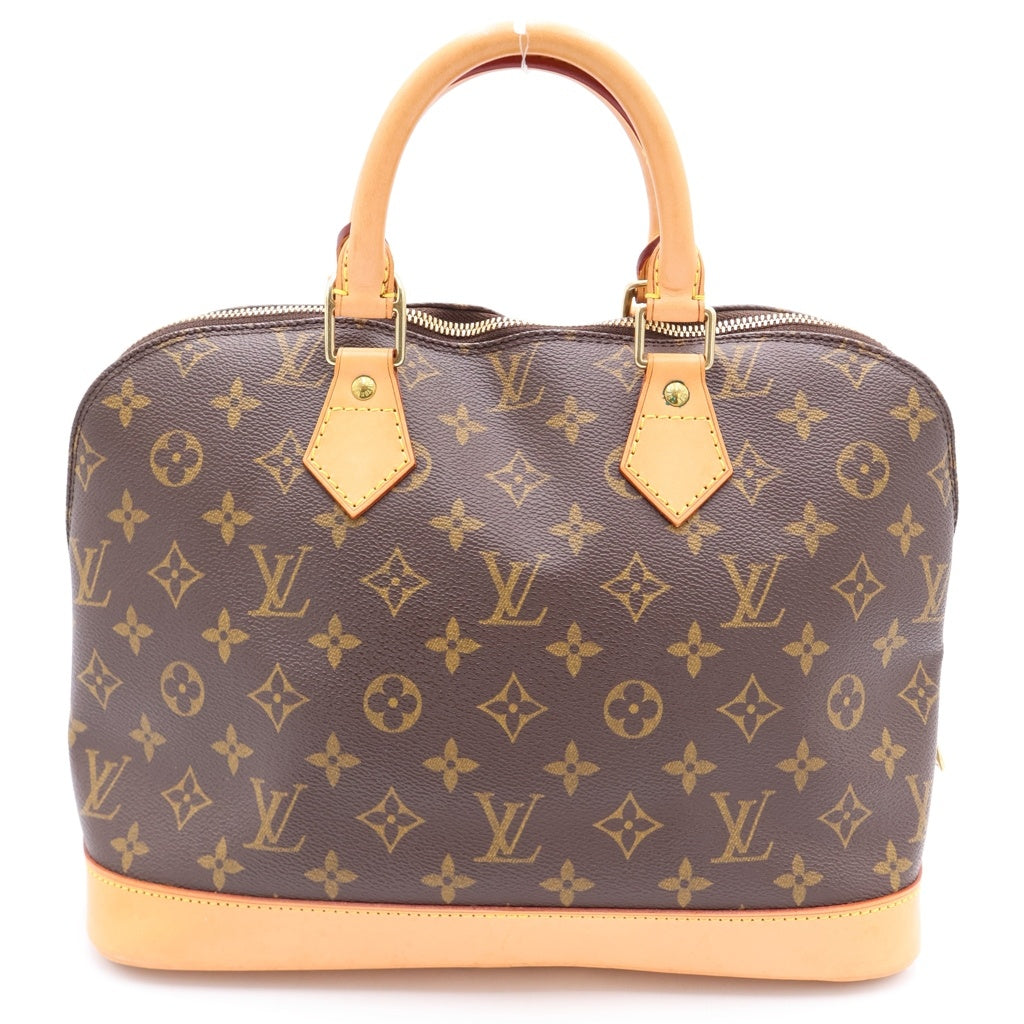 LOUIS VUITTON(ルイヴィトン) モノグラム アルマPM PVC レザー ハンドバッグ ブラウン M5113 レディース