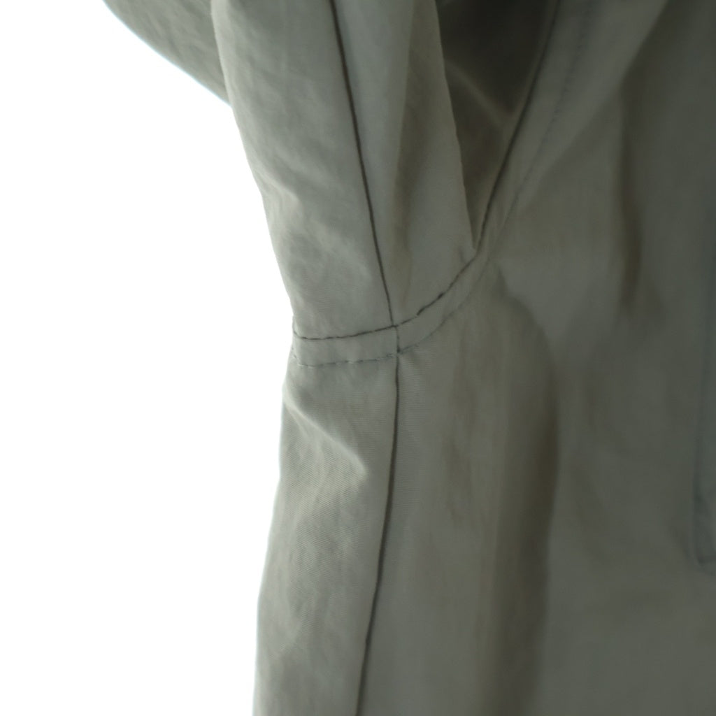 snow peak(スノーピーク) Cample Utility Windbreaker キャンプル ユーティリティ ウィンドブレーカー ナイロン フーデッド ジップアップ ジャケット グレー S25SMC-WB10
