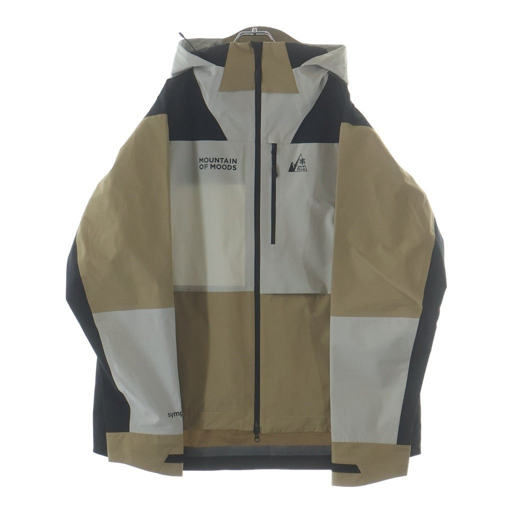 snow peak(スノーピーク) 25AW×MofM Snow Jacket マウンテンオブムッズ フーデッド ジップアップ ジャケット グレー/ベージュ MM4510-JK01
