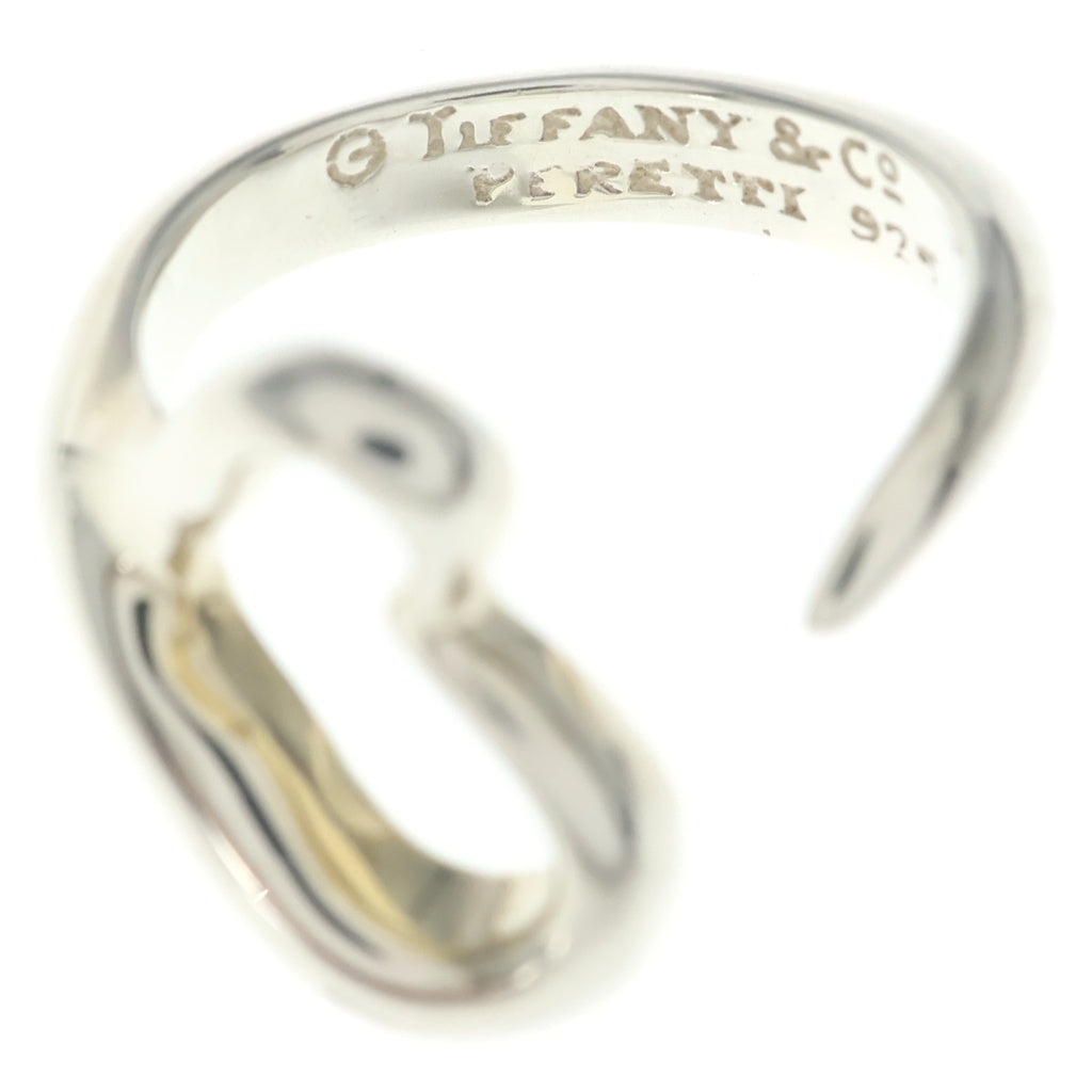 TIFFANY & Co.(ティファニー) オープンハート リング シルバー SV925 #12 レディース