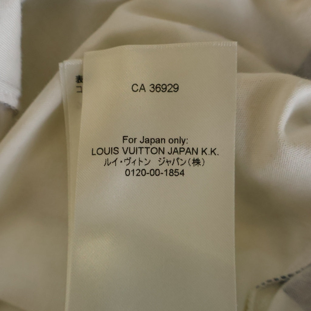 LOUIS VUITTON(ルイヴィトン) LVサークルロゴ スター チェーン装飾 ノースリーブワンピース コットン アイボリー RW222W PR7 FNJD16 レディース