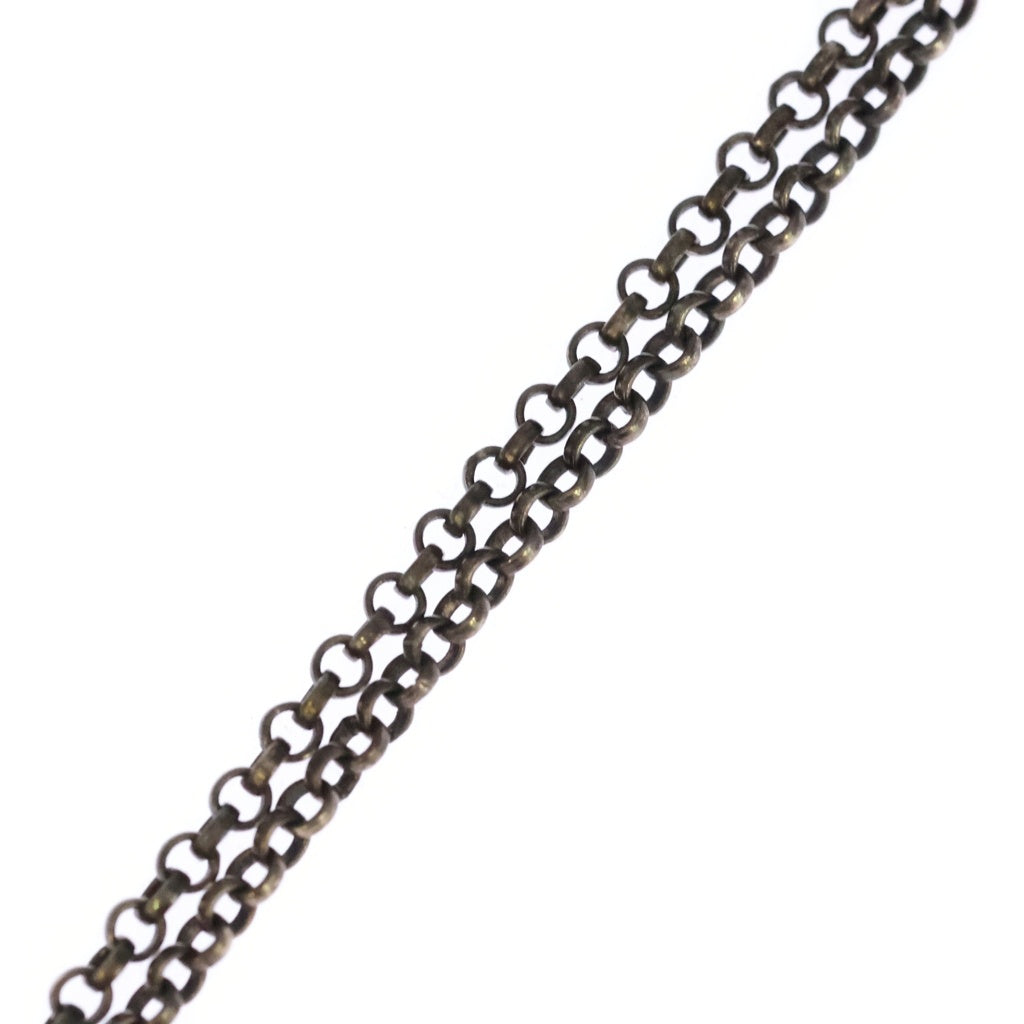 CHANEL(シャネル) アイコン ネックレス ペンダント チェーン ブラック×ゴールド レディース