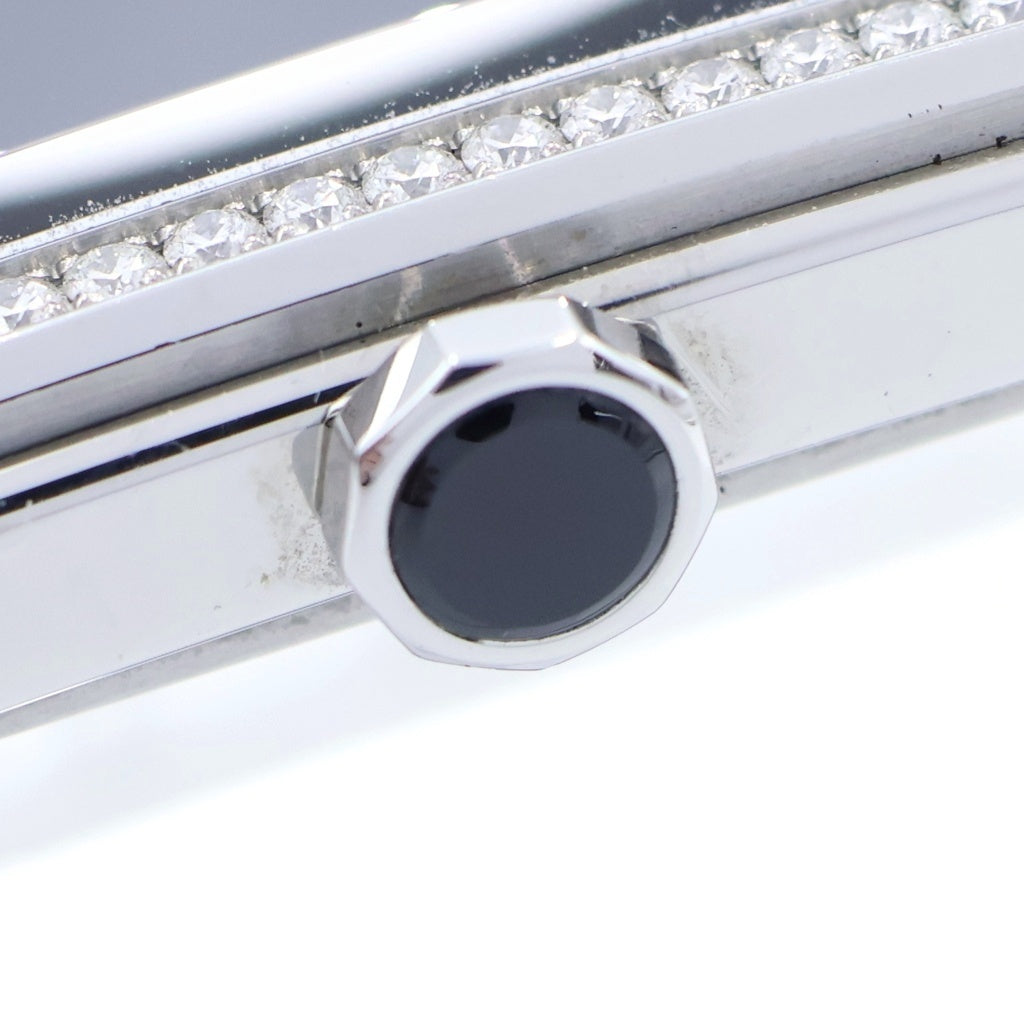CHANEL(シャネル) ボーイフレンド ダイヤベゼル 黒文字盤 SS/QZ ステンレス クォーツ 電池式 腕時計 H5318