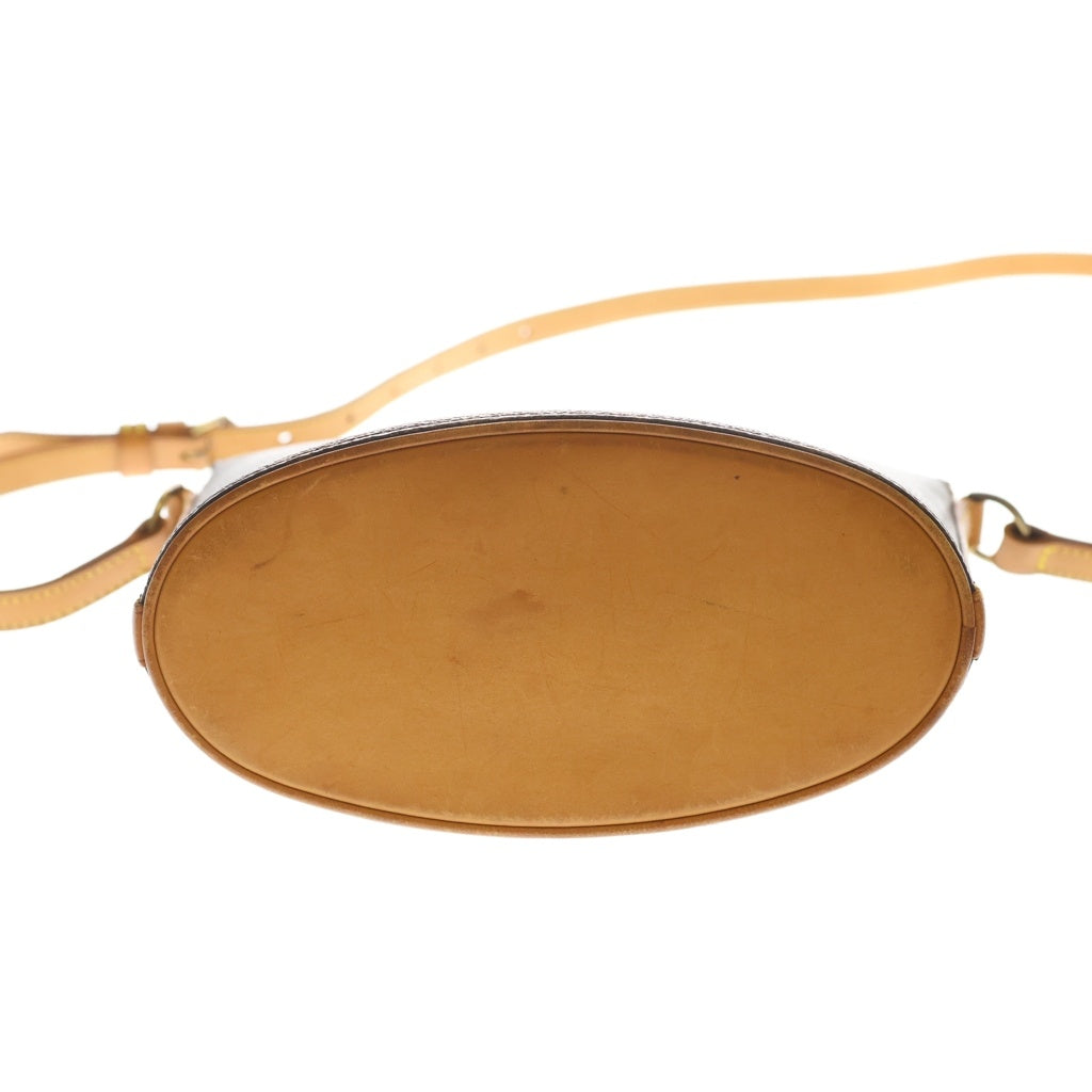 LOUIS VUITTON(ルイヴィトン) モノグラム ドルーオ ショルダーバッグ ブラウン レザー×PVC M51290 ゴールド金具 レディース
