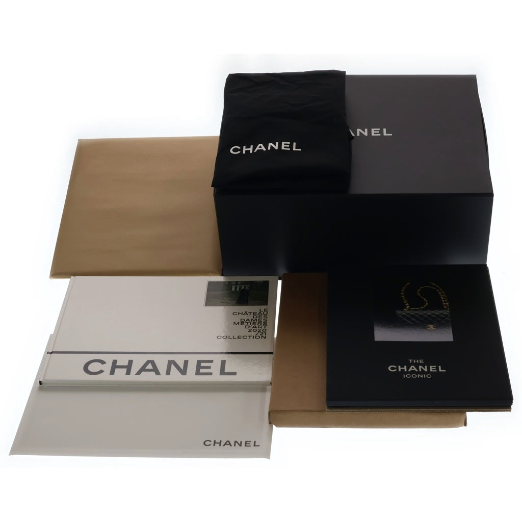 CHANEL(シャネル) マトラッセ キャビアスキン ゴールド金具 チェーントートバッグ ハンドバッグ ベージュ レディース