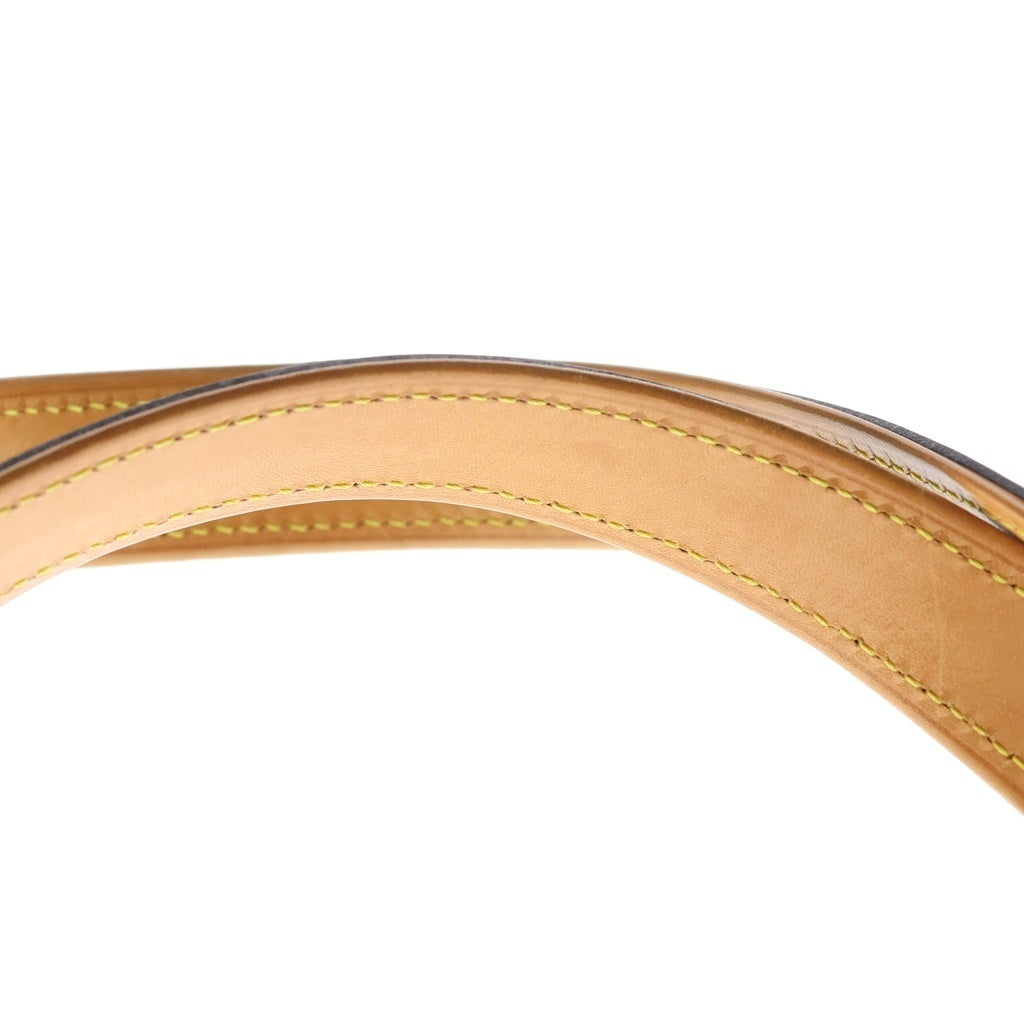 LOUIS VUITTON(ルイヴィトン) モノグラムマット ストックトン ハンドバッグ トートバッグ メタリックネイビー レザー M55112 シルバー金具 レディース