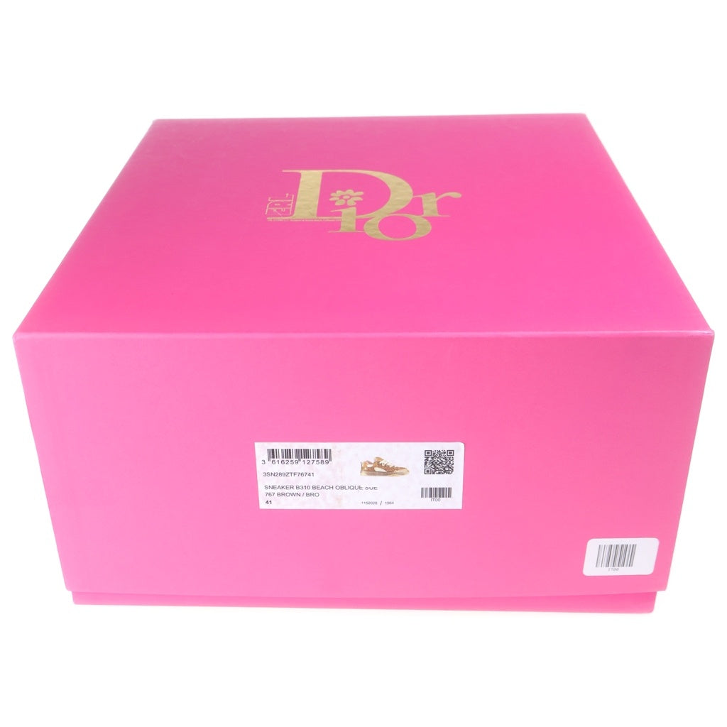 Christian Dior(クリスチャンディオール) ×ERL B9S オブリーク スケータースニーカー #41 ブラウン/パープル
