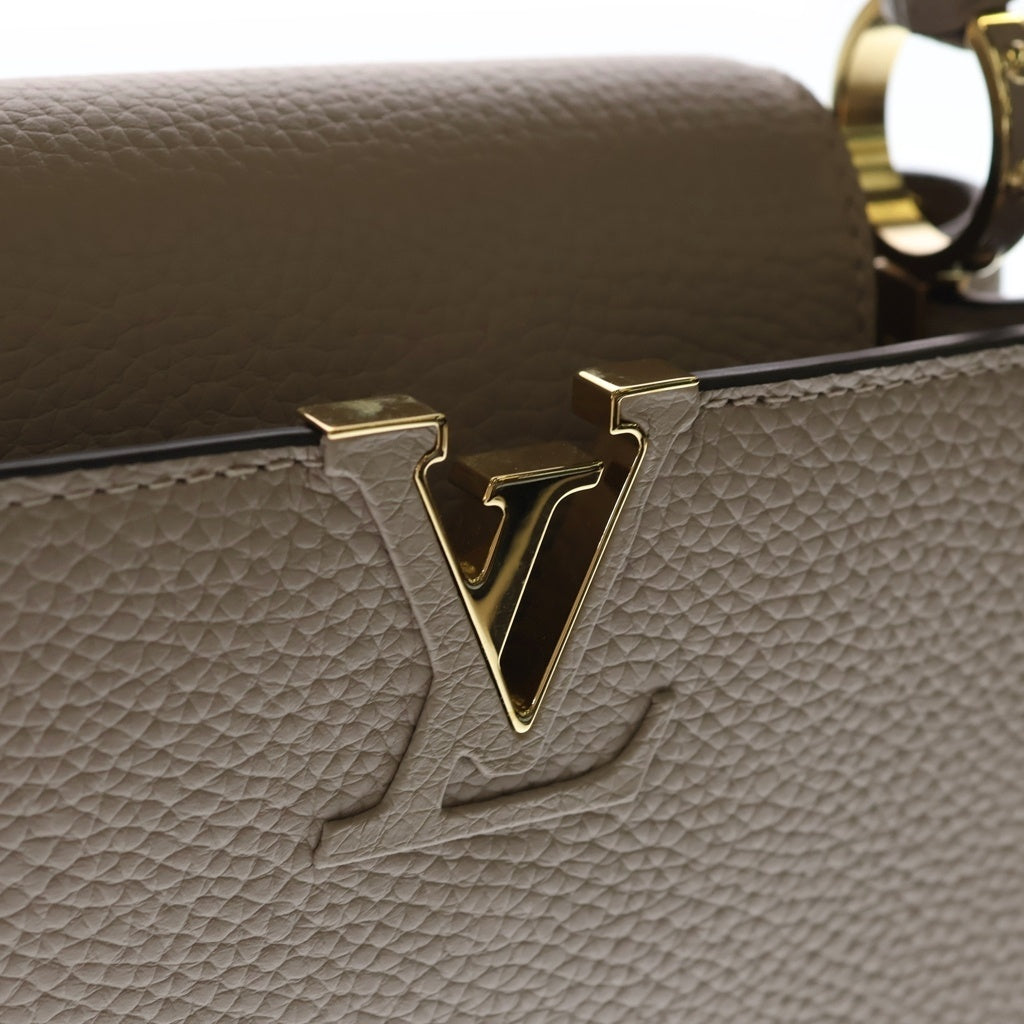LOUIS VUITTON(ルイヴィトン) カプシーヌ BB ガレ トリヨン 2WAYハンドバッグ ショルダーバッグ ベージュ レザー M24736 ゴールド金具 レディース