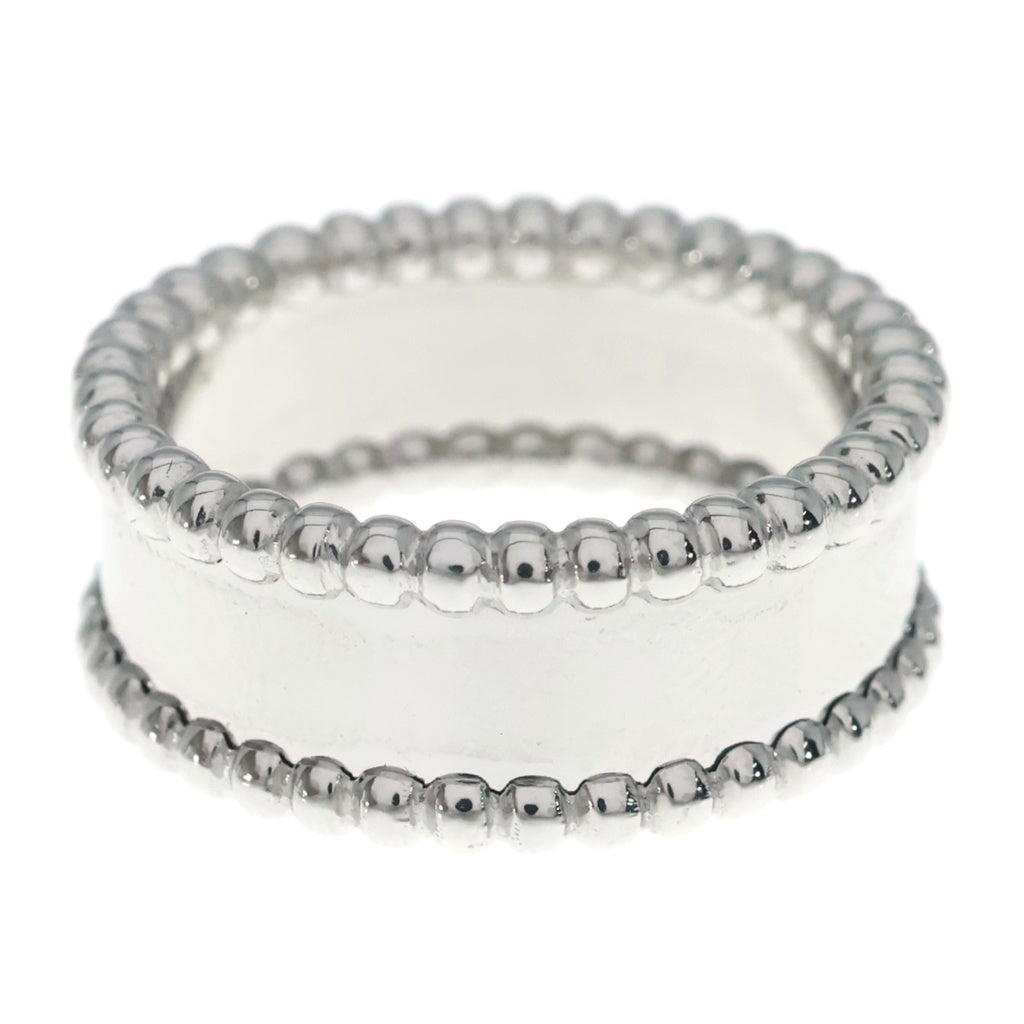 Van Cleef & Arpels(ヴァンクリーフアンドアーペル) ペルレ シニアチュール リング 指輪 K18WG ホワイトゴールド VCARN32300 レディース