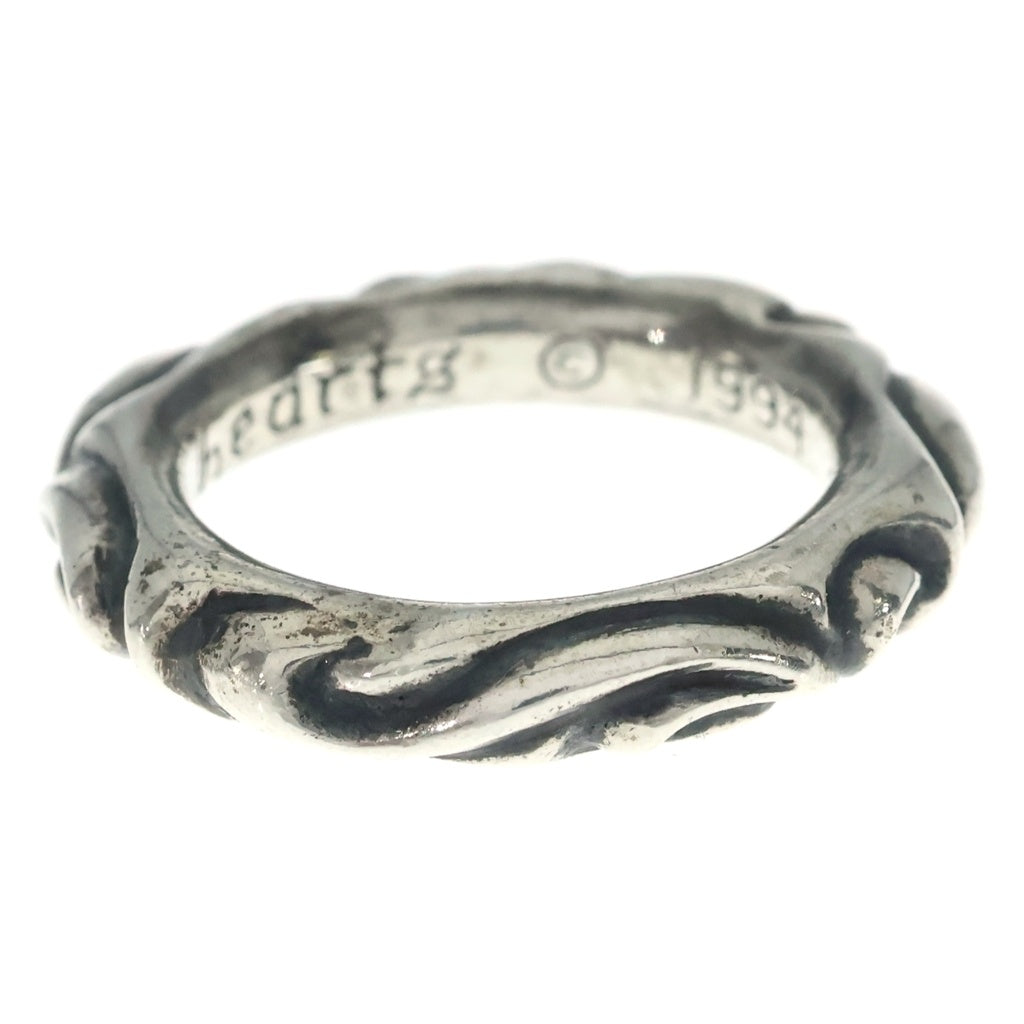 CHROME HEARTS(クロムハーツ) SCRL BAND スクロールバンド リング シルバー BCA351