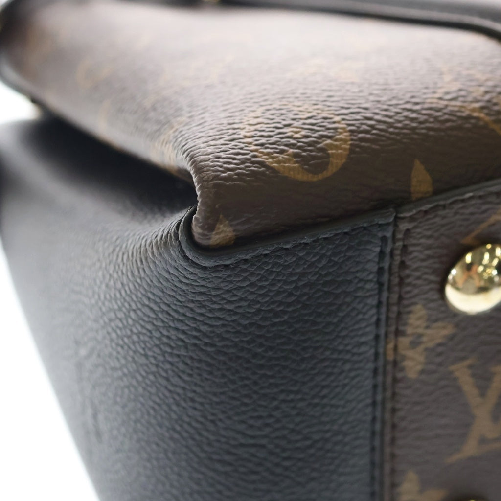 LOUIS VUITTON(ルイヴィトン) モノグラムマカサー スフロNV BB PVC レザー 2WAY ハンド ショルダーバッグ ブラウン/ブラック M44898 レディース