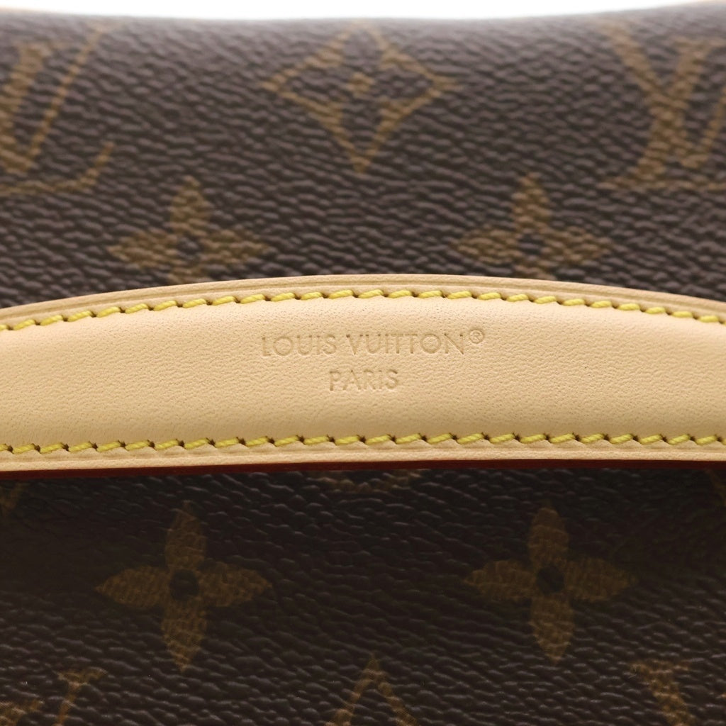 LOUIS VUITTON(ルイヴィトン) モノグラム ニース ミニ PVC レザー ハンド バニティバッグ ブラウン M44495 レディース