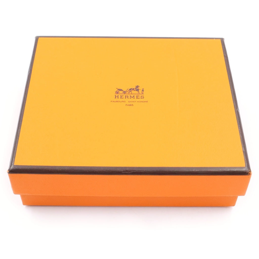 HERMES(エルメス) ユリスPM トリヨンクレマンス レザー 手帳カバー シルバー金具 グレー □O刻印