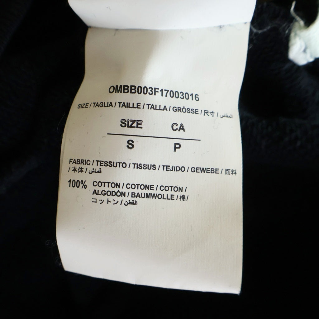 OFF-WHITE(オフホワイト) 17AW Diag Caravaggio Hoodie カラヴァッジオ プリントプルオーバースウェットパーカー フーディー ブラック OMBB003F17003016