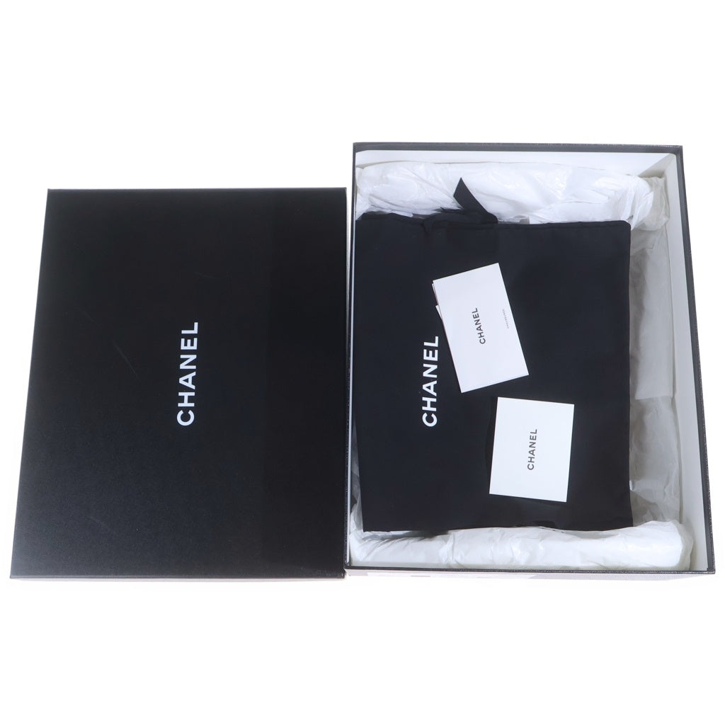 CHANEL(シャネル) ココマーク ターンロック マトラッセ ナイロン パテントレザー ショートブーツ シューズ ブラック レディース G36702