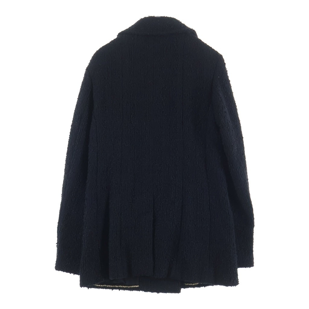 CHANEL(シャネル) 23S Tweed Jacket Crystal Button ダブルブレスト ツイードジャケット クリスタルボタン ブラック P74799V66427 レディース
