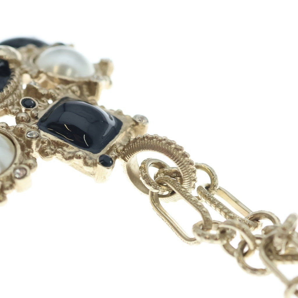 CHANEL(シャネル) ココマーク パールネックレス ゴールド GP B12A レディース