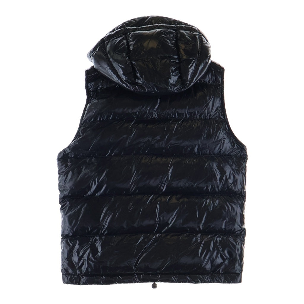 MONCLER(モンクレール) 21AW BORMES GILET ボルムジレ ロゴワッペン ダウンベスト ブラック G20911A00152