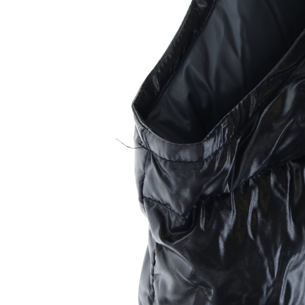 MONCLER(モンクレール) 21AW BORMES GILET ボルムジレ ロゴワッペン ダウンベスト ブラック G20911A00152
