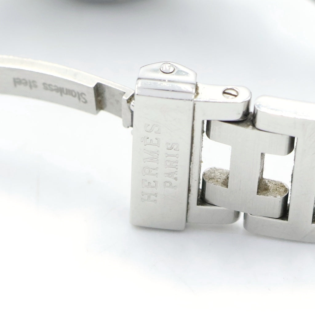 HERMES(エルメス) クリッパー ダイバー クロノグラフ 黒文字盤 SS/QZ ステンレス クォーツ 腕時計 CL2.310