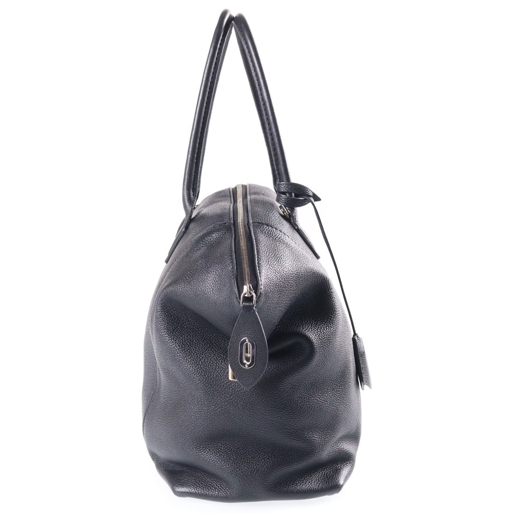 LOUIS VUITTON(ルイヴィトン) パルナセア ロックイットMM レザー ハンドバッグ シルバー金具 ブラック M94592 レディース