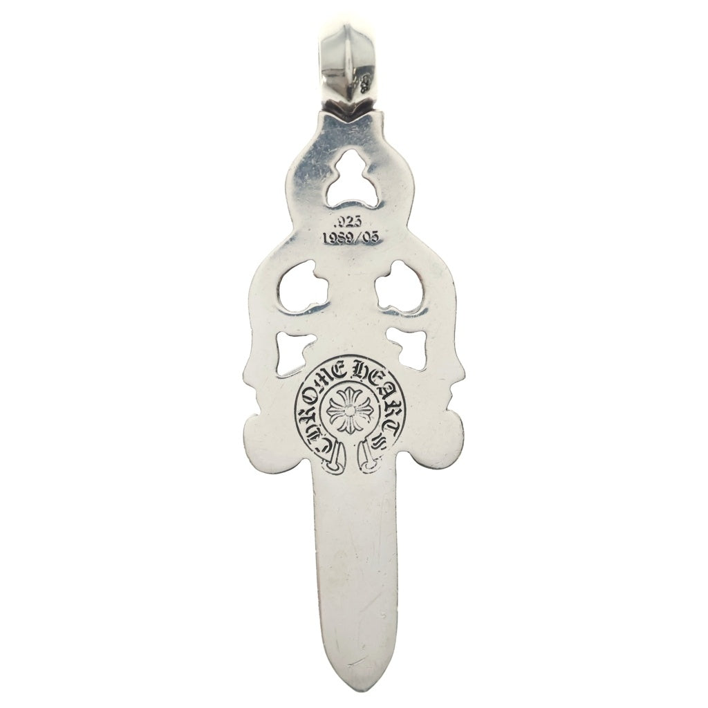 CHROME HEARTS(クロムハーツ) LARGE DAGGER ラージダガーペンダントトップ シルバー BCA282