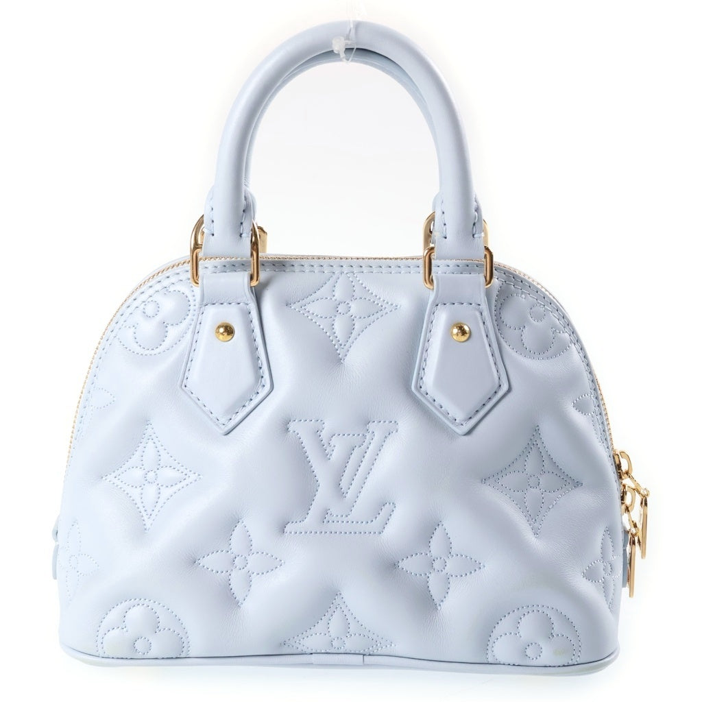 LOUIS VUITTON(ルイヴィトン) バブルグラム アルマ ソフトBB 2WAYバッグ レザー ブルーグラシエール ライトブルー M59822 レディース
