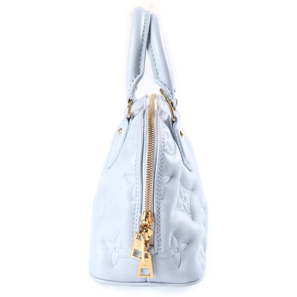 LOUIS VUITTON(ルイヴィトン) バブルグラム アルマ ソフトBB 2WAYバッグ レザー ブルーグラシエール ライトブルー M59822 レディース