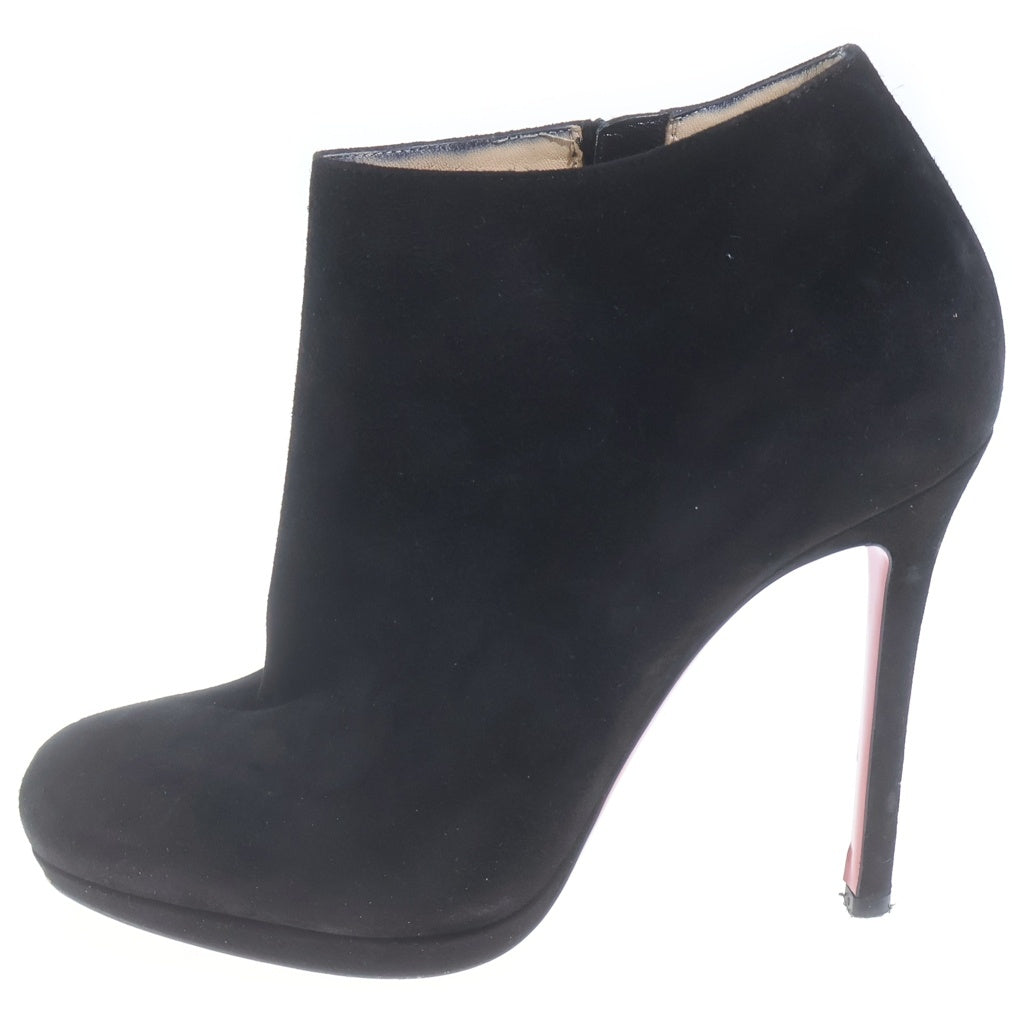 CHRISTIAN LOUBOUTIN(クリスチャンルブタン) スエード ハイヒールパンプス ピンヒール ブラック レディース