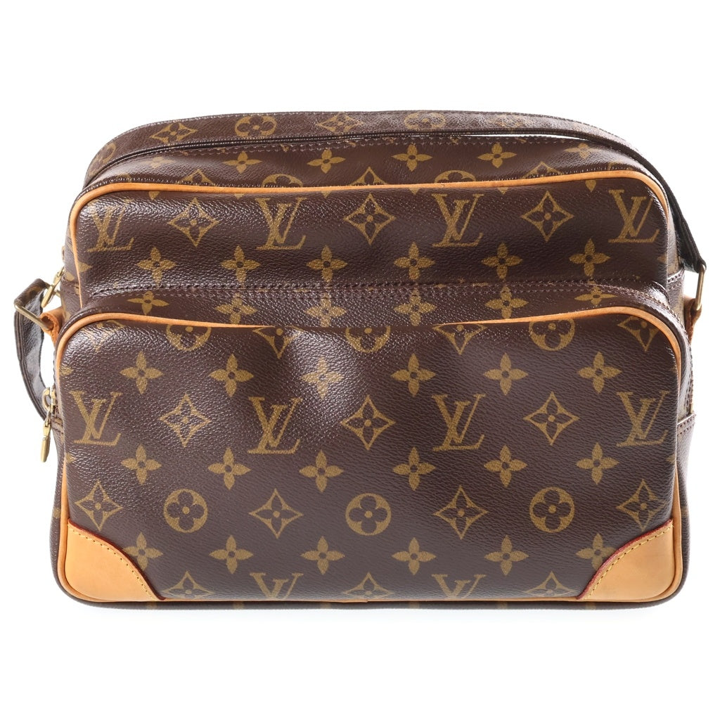 LOUIS VUITTON(ルイヴィトン) ナイル ショルダーバック モノグラム PVC レザー ブラウン M45244 レディース
