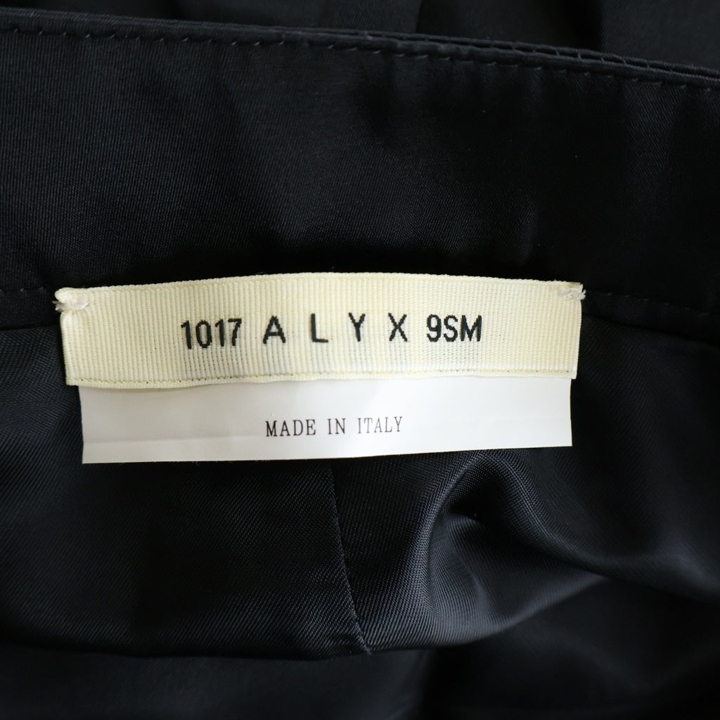 1017 ALYX 9SM(アリクス) ミニ スカート ボトムス ブラック レディース
