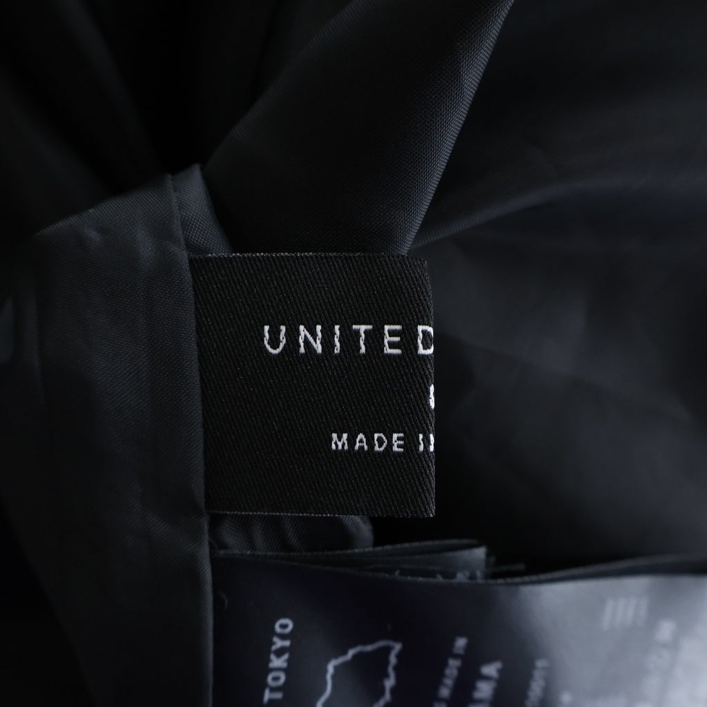 UNITED TOKYO(ユナイテッド トウキョウ) ロング ワンピース 長袖 ブラック レディース