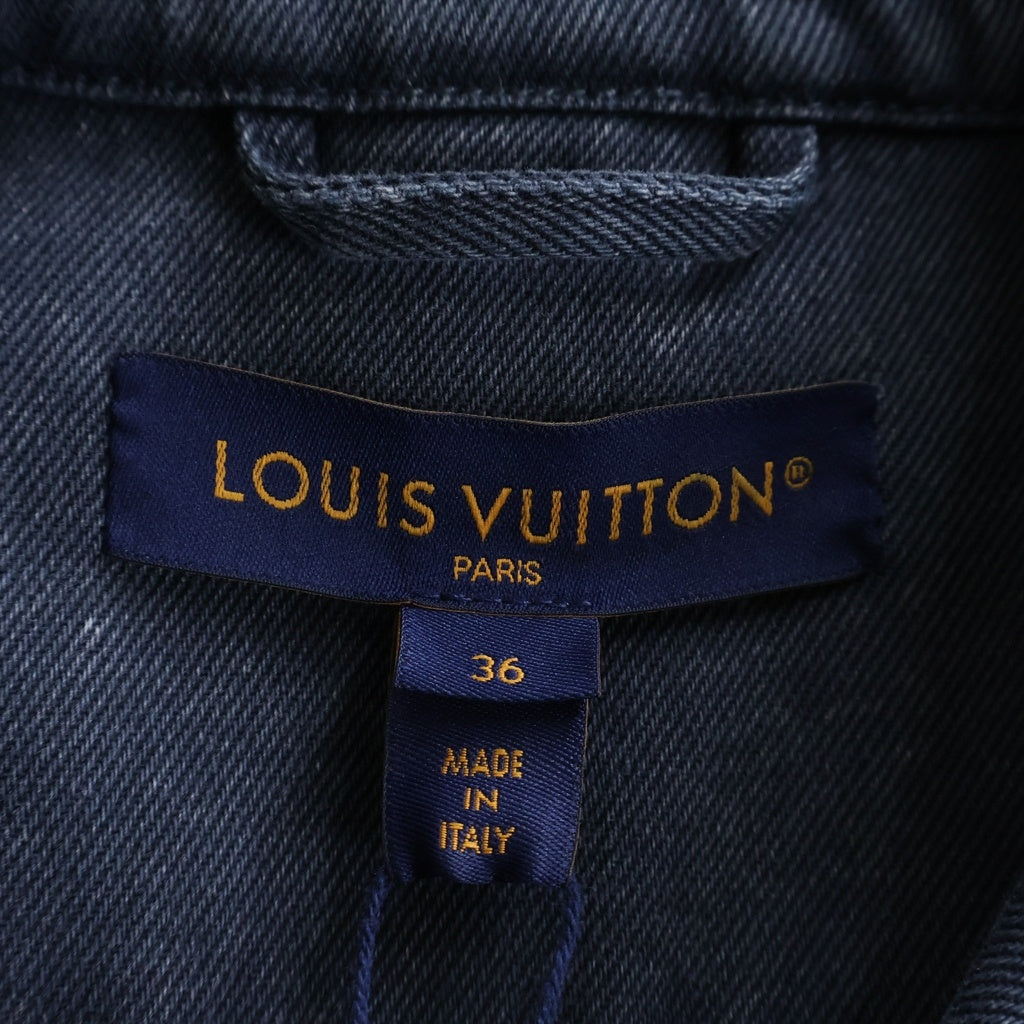 LOUIS VUITTON(ルイヴィトン) トラッカー デニム ジャケット グレー RW242WW 36サイズ レディース