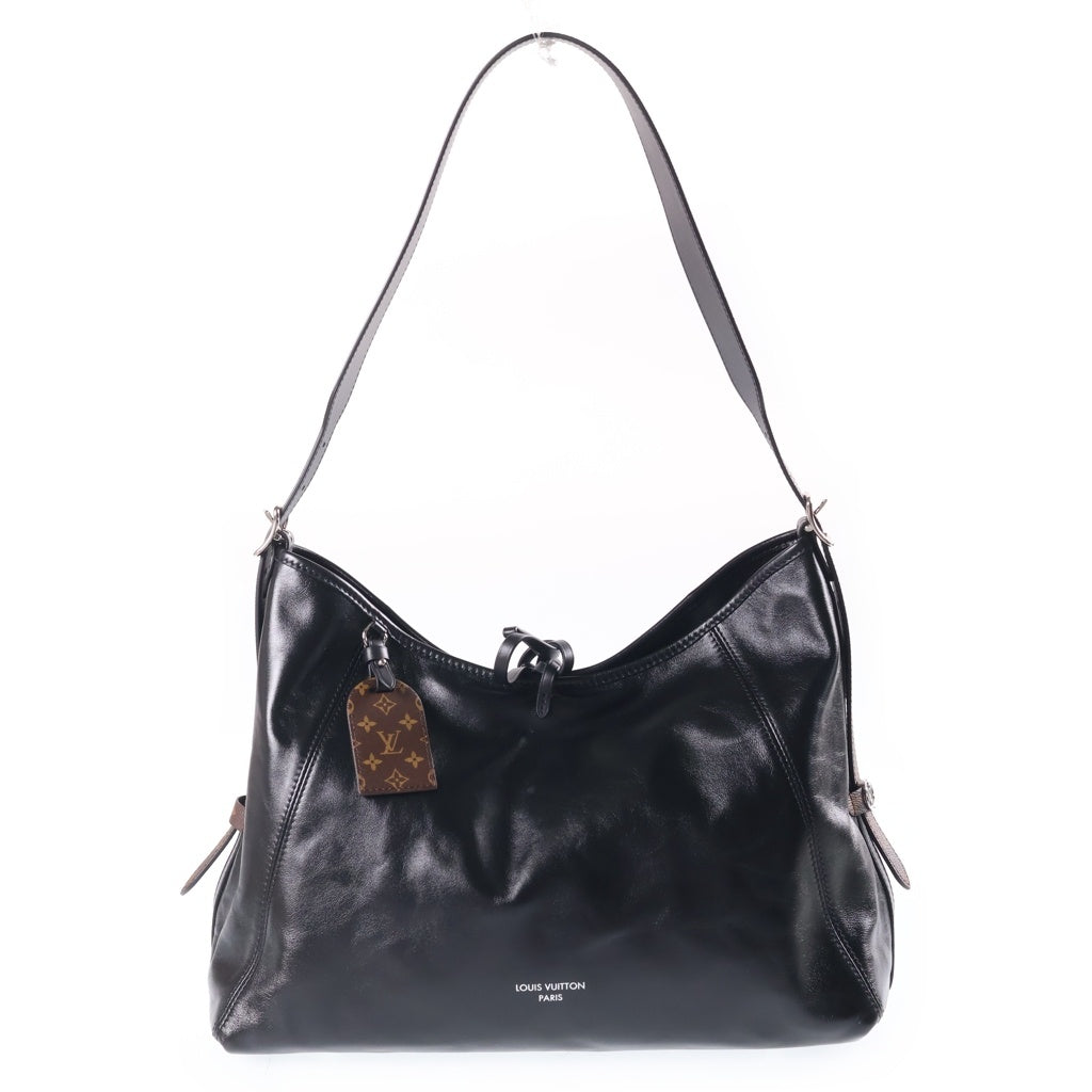 LOUIS VUITTON(ルイヴィトン) キャリーオール バイブ MM レザー ブラック M25143 レディース