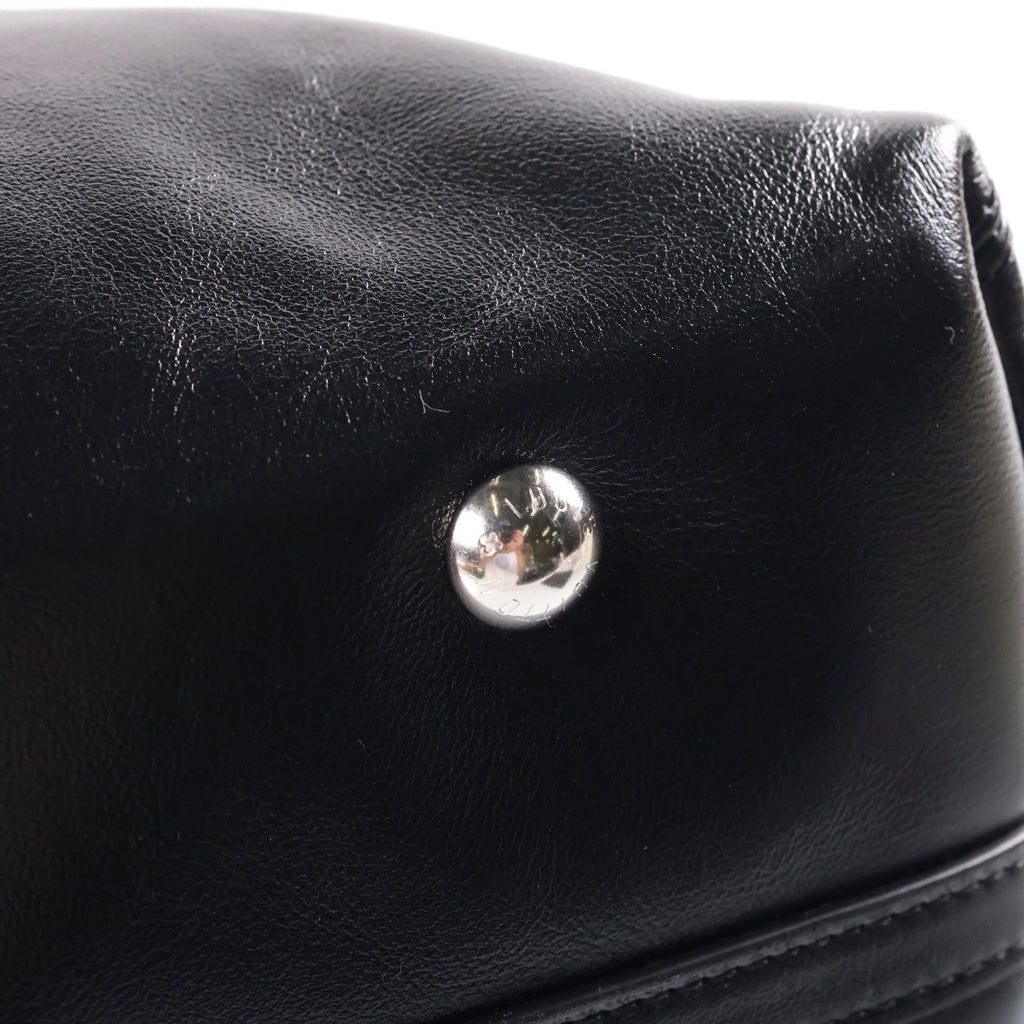 LOUIS VUITTON(ルイヴィトン) キャリーオール バイブ MM レザー ブラック M25143 レディース