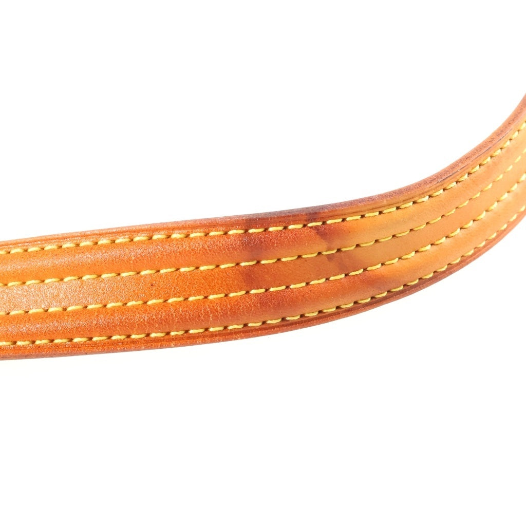 LOUIS VUITTON(ルイヴィトン) モノグラム ヴィヴァシテMM ワンショルダーバッグ ハンドバッグ ブラウン レザー×PVC M51164 ゴールド金具 レディース