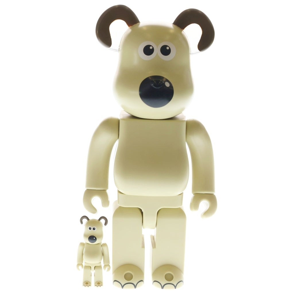 BE@RBRICK(ベアブリック) WALLACE GROMITGROMIT 100% & 400% ウォレスとグロミット フィギュア レディース