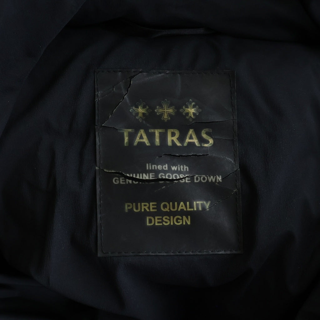 TATRAS(タトラス) ファーフードダウンコート ブラック LTA7NO4298 レディース